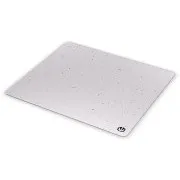 Endorfy Stoneflow White L, Podložka pod myš, herná, 450×400×3mm, vodeodolná, obšitá, biela