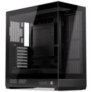 Endorfy Fishtank 6000 Flex, Skriňa, E-ATX, 2× USB 3.0, 1× USB-C, panoramatická, presklená bočnica a predný panel, úzka, čierna