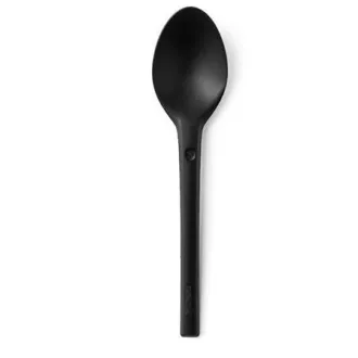 REFORK - Lyžica z prírodného materiálu, black, 25ks REFORK - Lyžica z prírodného materiálu, black, 25ks