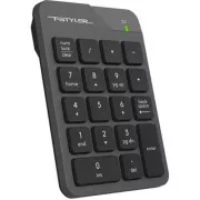 A4tech FSTYLER bezdrôtová numerická klávesnica, USB nano, šedá