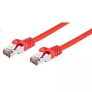 C-TECH Kábel patchcord Cat6, FTP, červený, 0,5m