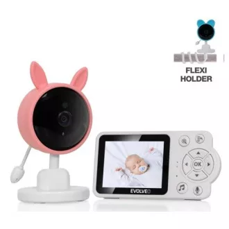 EVOLVEO Baby Monitor N3 opatrovateľka, ružová EVOLVEO Baby Monitor N3 opatrovateľka, ružová
