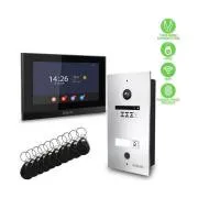 EVOLVEO DoorPhone ID-1, 2-drôtový videotelefón s RFID, odtlačkom prsta a podporou ONVIF kamier