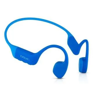 EVOLVEO BoneMax, bezdrôtové slúchadlá na lícne kosti, MP3 32GB, IPX8, modré EVOLVEO BoneMax, bezdrôtové slúchadlá na lícne kosti, MP3 32GB, IPX8, modré