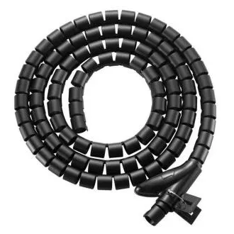 EVOLVEO CableHold, organizér káblov, 2,5 mx 2 cm, samosvorný, čierny EVOLVEO CableHold, organizér káblov, 2,5 mx 2 cm, samosvorný, čierny