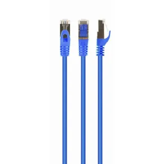 GEMBIRD S/FTP Cat. 6A LSZH patch cord modrý 2m
