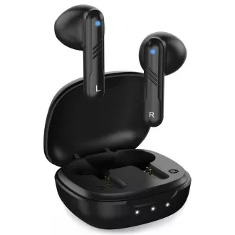 Genius HS-M905BT, Headset, bezdrôtový, do uší, mikrofón, Bluetooth 5.3, USB-C, čierny