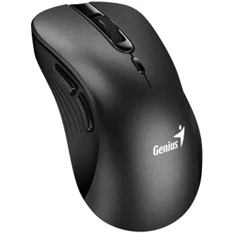 Genius Ergo 8100S Myš, bezdrôtová, ergonomická, optická, 1600DPI, 6 tlačidiel, USB, čierna