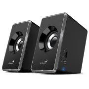 Genius repro SP-U125, prenosné Reproduktory, 2.0, 3W, USB napájanie, 3,5mm jack, šedo-čierne