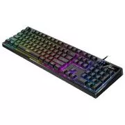 Genius GX Gaming Scorpion K7 Klávesnica, herná, drôtová, RGB podsvietenie, Copilot kláves, CZ+SK layout, USB, čierna