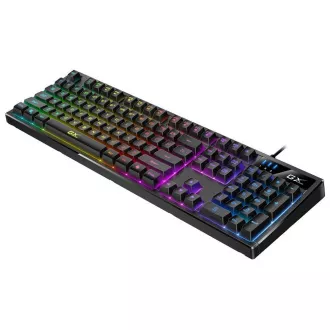 Genius GX Gaming Scorpion K7 Klávesnica, herná, drôtová, RGB podsvietenie, Copilot kláves, CZ+SK layout, USB, čierna