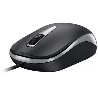 Genius DX-125S Myš, drôtová, optická, 1200DPI, 3 tlačidlá, tichá, USB, čierno-šedá