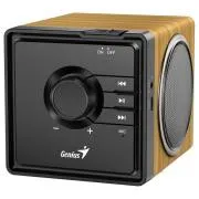Genius SP-916BT Reproduktor, bezdrôtový, Bluetooth, 6W, USB-C, výdrž až 8 hodín, mikrofón, podpora Microsoft Copilot, farba svetlé drevo