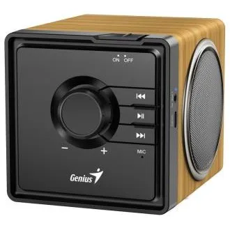 Genius SP-916BT Reproduktor, bezdrôtový, Bluetooth, 6W, USB-C, výdrž až 8 hodín, mikrofón, podpora Microsoft Copilot, farba svetlé drevo Genius SP-916BT Reproduktor, bezdrôtový, Bluetooth, 6W, USB-C, výdrž až 8 hodín, mikrofón, podpora Microsoft Copilot, farba svetlé drevo