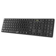 Genius Slimstar 7250BT Klávesnica, bezdrôtová, Bluetooth 5.0, 2,4GHz, USB prijímač, Copilot kláves, CZ+SK layout, čierna