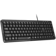 Genius LuxeMate 120, Klávesnica, drôtová, CZ+SK layout, retro klávesy, Copilot AI, numerická časť, USB, čierna