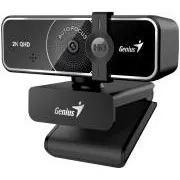 Genius FaceCam 3000AF, Webkamera, 4Mpx, 2560×1440, 60fps, autofocus, mikrofón, krytka súkromia, stojan, USB, USB-C, čierna