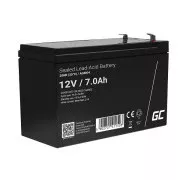 Green Cell AGM VRLA 12V 7Ah maintenance-free battery pre UPS units