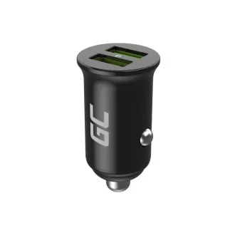 Green Cell Nabíjačka do auta 36W GC PowerRide Nano36 s rýchlonabíjaním 2x USB-A Ultra Charge Green Cell Nabíjačka do auta 36W GC PowerRide Nano36 s rýchlonabíjaním 2x USB-A Ultra Charge