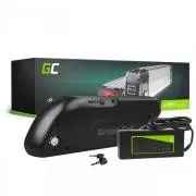 Green Cell Batéria pre elektrobicykel 36V 13Ah 468Wh spodná rúrka Ebike GX16-2P s nabíjačkou