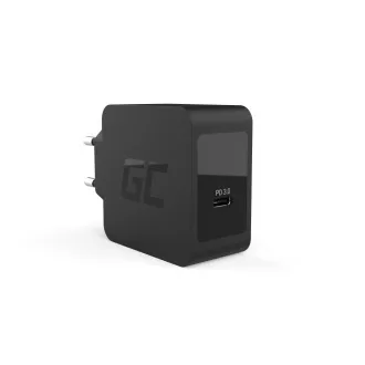 Green Cell Charger USB-C 18W PD pre Samsung Galaxy S8 S8+ S9 S9+ Poznámka 8, iPhone X / 8 / 8 Plus, Nintendo Switch and others