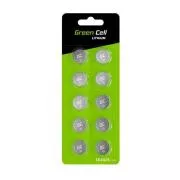 Green Cell Blister 10x Lítium Battery CR2025 3V 160mAh Button