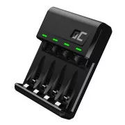 Green Cell VitalCharger pre batérie AA AAA R6 R03 Ni-MH s Micro USB a USB-C portom