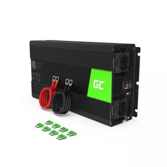 Green Cell Power Inverter 12V to 230V 1500W/3000W Pure sine wave Green Cell Power Inverter 12V to 230V 1500W/3000W Pure sine wave