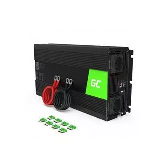 Green Cell Power Inverter 12V to 230V 1500W/3000W Pure sine wave Green Cell Power Inverter 12V to 230V 1500W/3000W Pure sine wave
