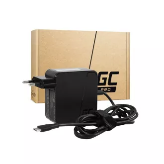 Green Cell napájací zdroj PRO USB-C 65W nabíjačka pre notebooky, tablety, telefóny