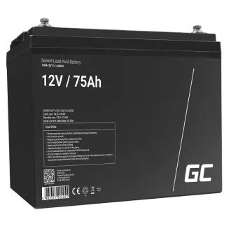 Green Cell AGM VRLA 12V 75Ah bezúdržbová batéria pre obytné vozidlá, fotovoltaické systémy, lode Green Cell AGM VRLA 12V 75Ah bezúdržbová batéria pre obytné vozidlá, fotovoltaické systémy, lode