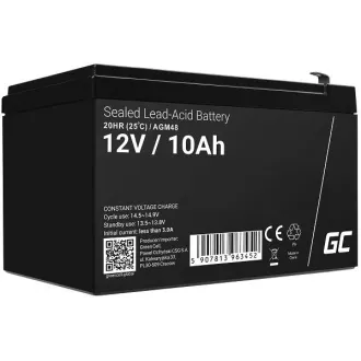 Green Cell AGM VRLA 12V 10Ah maintenance-free battery pre UPS units Green Cell AGM VRLA 12V 10Ah maintenance-free battery pre UPS units