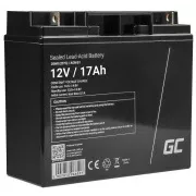 Green Cell AGM VRLA 12V 17Ah maintenance-free battery pre mower, scooter, boat, wheelchair