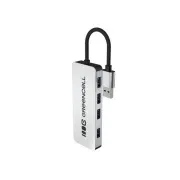 Green Cell USB-A 4v1 HUB (4×USB 3.0) – rýchly prenos 5 Gb/s, hliníkové púzdro