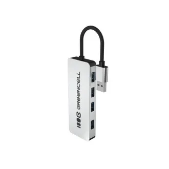 Green Cell USB-A 4v1 HUB (4×USB 3.0) – rýchly prenos 5 Gb/s, hliníkové púzdro
