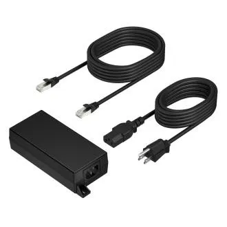 Poly PoE++ 65W 2.5G adaptér s 3.66m CAT6A kábel a napájací adaptér Poly PoE++ 65W 2.5G adaptér s 3.66m CAT6A kábel a napájací adaptér