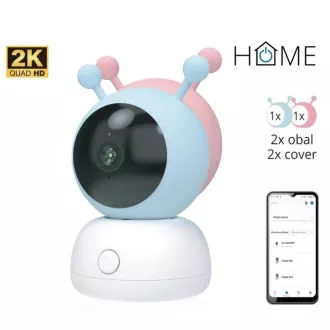 iGET HOME Camera CS2 Baby - bezdrôtová kamerová 2K opatrovateľka, 2 obaly v balení, detekcia plaču