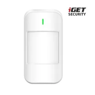 iGET SECURITY MP1 - Bezdrôtový pohybový PIR senzor pre alarm iGET SECURITY M6, nastaviteľná citlivosť, nedetekuje zviera iGET SECURITY MP1 - Bezdrôtový pohybový PIR senzor pre alarm iGET SECURITY M6, nastaviteľná citlivosť, nedetekuje zviera