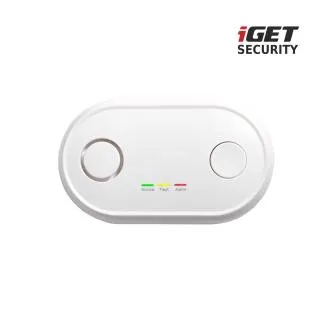 iGET SECURITY MP19 - Bezdrôtový detektor CO (oxidu uhoľnatého) pre alarm iGET SECURITY M6 iGET SECURITY MP19 - Bezdrôtový detektor CO (oxidu uhoľnatého) pre alarm iGET SECURITY M6