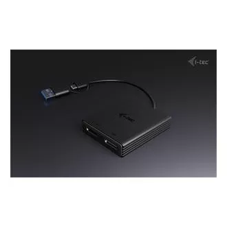 I-Tec USB-A/USB-C Dual 4K DP Video adaptér