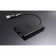 I-Tec USB-A/USB-C Dual 4K HDMI Video adaptér