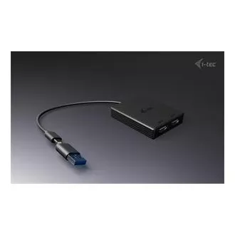 I-Tec USB-A/USB-C Dual 4K HDMI Video adaptér