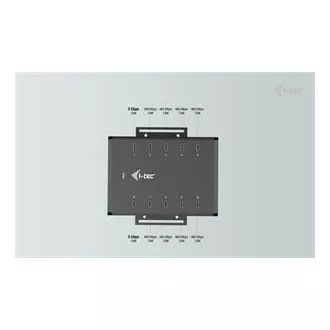 I-tec USB-C/USB-A Metal Charging + Data HUB, 15W per port, 10x USB-C, 180W