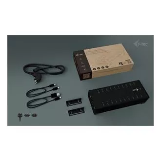 I-tec USB-C/USB-A Metal Charging + Data HUB, 15W per port, 20x USB-C, 360W