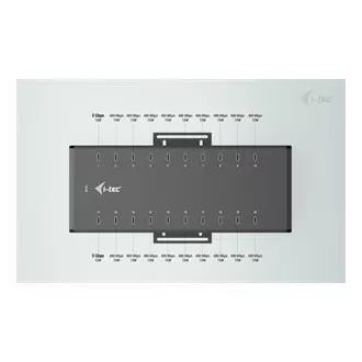 I-tec USB-C/USB-A Metal Charging + Data HUB, 15W per port, 20x USB-C, 360W