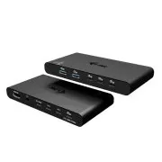 i-tec KVM Docking Station HDMI pre 2 hosty, Power Delivery 2x 100W