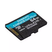 Kingston 1TB microSDXC Canvas Go Plus Gen4 200MB/s A2 U3 V30 Card bez adaptéra