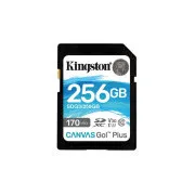 Kingston 256 GB SDXC Canvas Go Plus Gen4 200 MB/s C10 UHS-I U3 V30