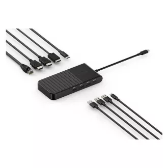 Kensington UH1500P EQ USB-C mobilná dokovacia stanica s podporou 3 monitorov