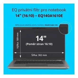 Kensington EQ privátny filter pre notebook 14'' 16:10 Kensington EQ privátny filter pre notebook 14'' 16:10